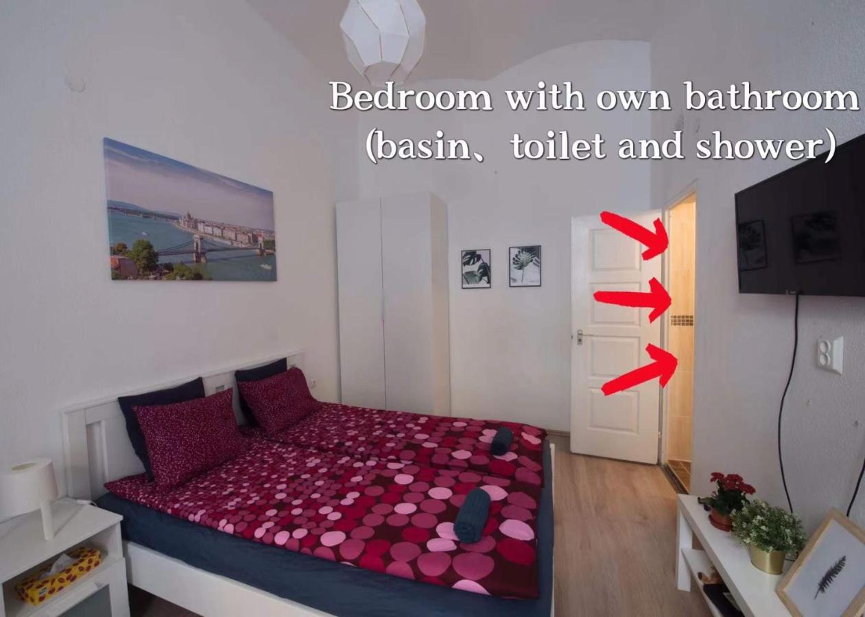 No. 11 Apartment With 2 Bathrooms Next To Railway Station Budapest Eksteriør billede