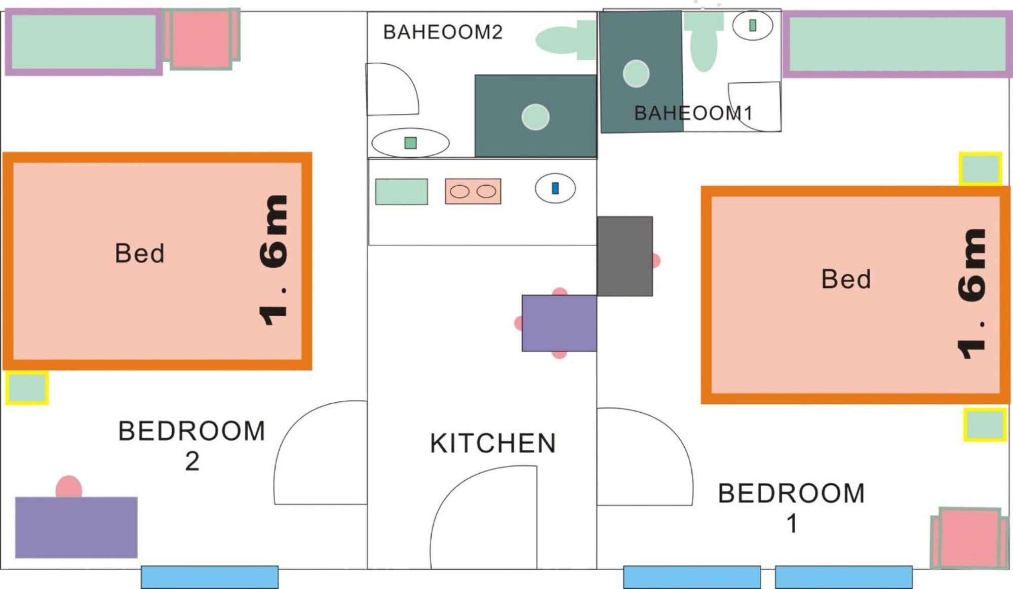 No. 11 Apartment With 2 Bathrooms Next To Railway Station Budapest Eksteriør billede